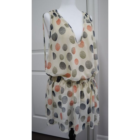 Zara Polka Dot Retro Fun Dress NWT Medium - Picture 1 of 9